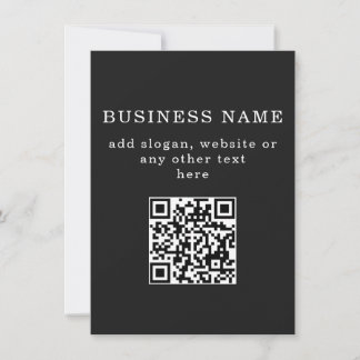 Código QR promocional empresarial