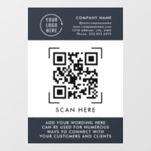 Código QR Scan | Logotipo Empresarial Profissional