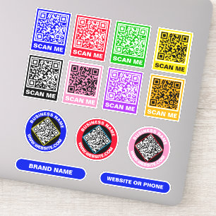 Códigos QR Únicos Personalizados - Adesivos Promoc