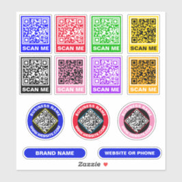 Códigos QR Únicos Personalizados - Adesivos Promoc