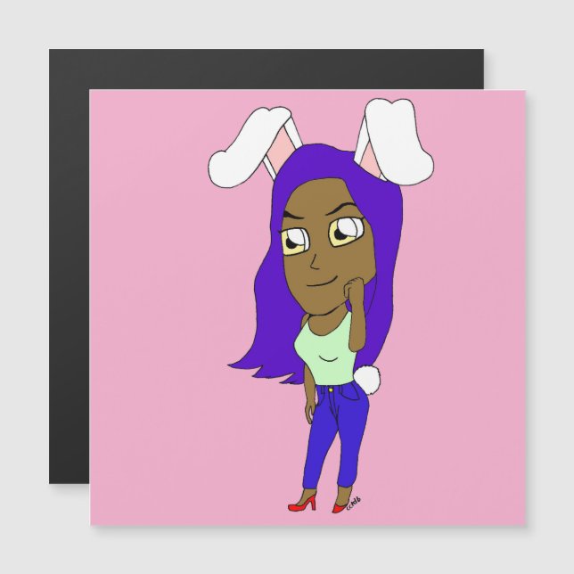 Coelhinha Chibi (Frente/Verso)