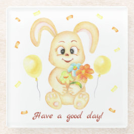 Coelhinho bonito para um Poster de humor positivo