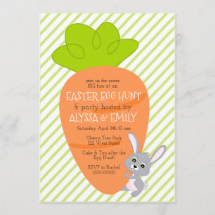 Coelhinho com Grande Convite Carrot