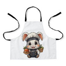 Coelhinho De Chef Adorável Com Vegetais