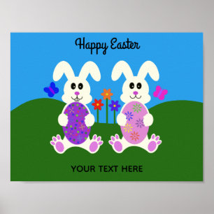 Coelhinho de Páscoa nº 4 Poster