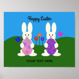 Coelhinho de Páscoa nº 7 Poster