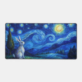 Coelhinho de Páscoa na Noite Estrelada