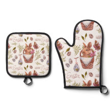 Coelhinho de Páscoa num cesto