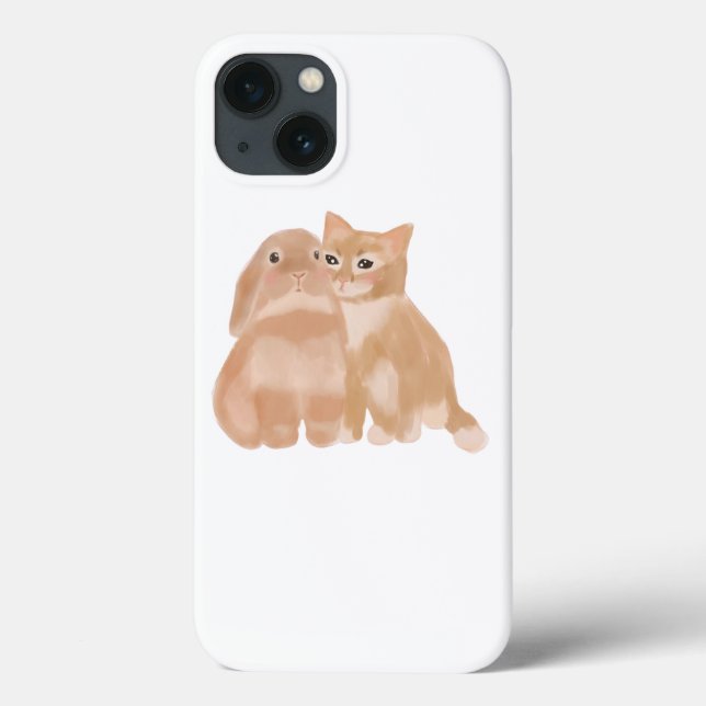 coelhinho e gato! (Verso)