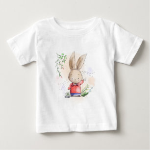 Coelhinho numa Camisa Vermelha