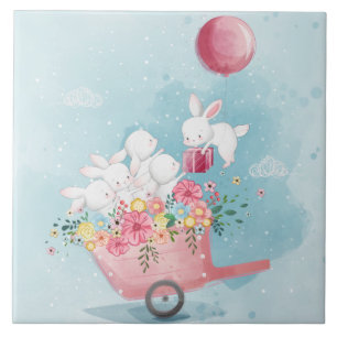 Coelhinhos de Aquarela Cuta