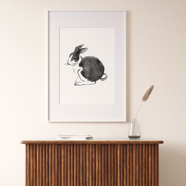 Coelho Aquarela, Ano do Coelho 2023 Poster (Criador carregado)