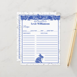 Coelho Blue Willow Da Cozinha Do Custom