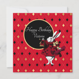 Coelho Branco no Aniversário Vermelho