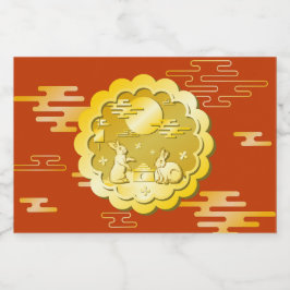 Coelho da Lua Dourada do Festival de outono do méd