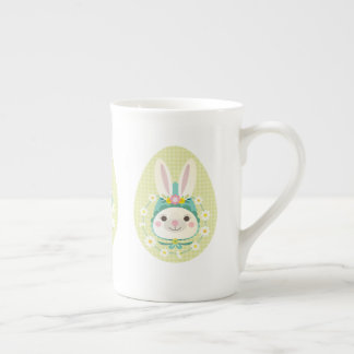 Coelho da Páscoa, caneca de porcelana