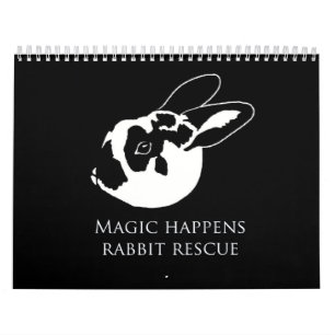 Coelho de coelho de MHRR Honeybadger calendário d
