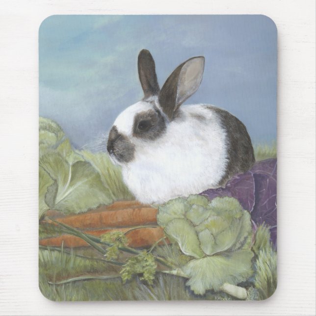 Coelho de coelho Mousepad (Frente)