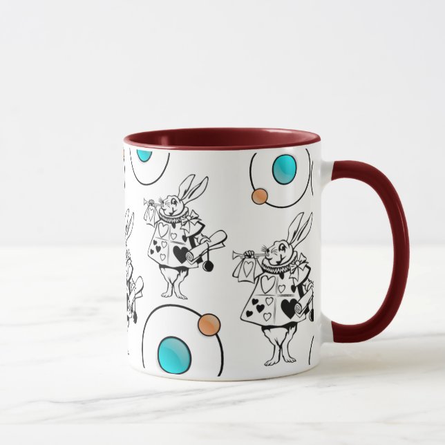 Coelho de Gerald G - Alice na caneca do país das (Direita)