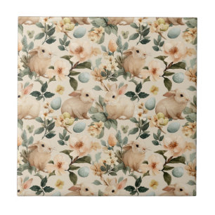 Coelho de Páscoa Floral Vintage (4)