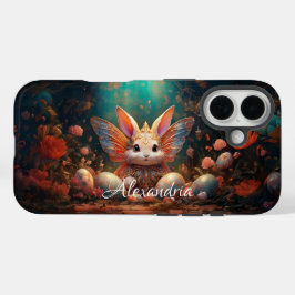 Coelho Felz pascoa de Nome Personalizado com ovos