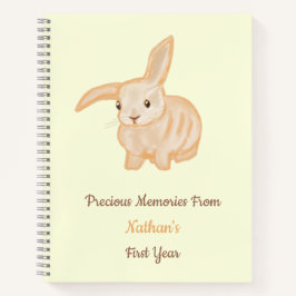 Coelho Fofo Marrom - transparente em amarelo.  