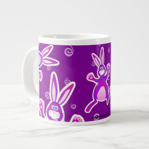 Coelho fungo, caneca jumbo