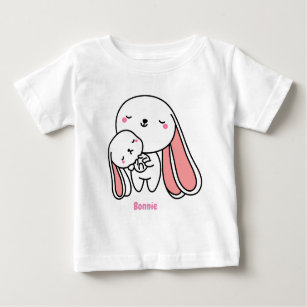 Camiseta Gótico Bunny Cute Creepy Emo Roupas Kawaii Bunny