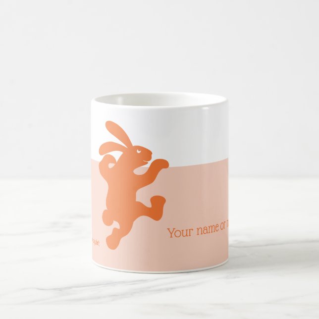 Coelho Laranja Laranja Laranja Orangado! Caneca (Centro)