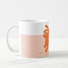 Coelho Laranja Laranja Laranja Orangado! Caneca