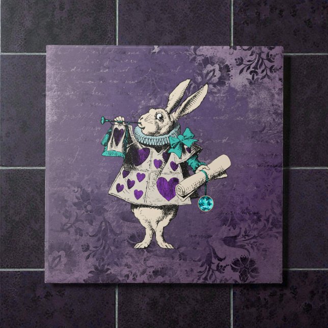 Coelho Roxo Escuro Rústico da Alice Sombria (Criador carregado)