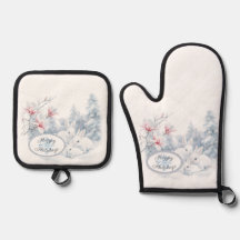 Coelhos brancos e bonitos no Feriado de Inverno da