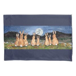 Coelhos Bunny Watch Luon Night Sky Nature Meadow