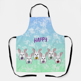 Coelhos de Páscoa em Forma de Ovo