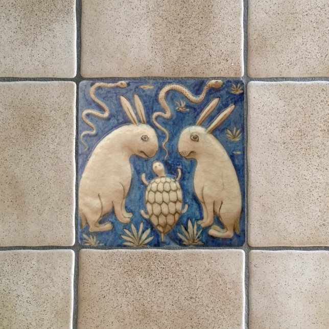 Coelhos e répteis - Reprodução Antiquada (Criador carregado)