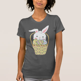 Coelhos T Camisa Design de Páscoa