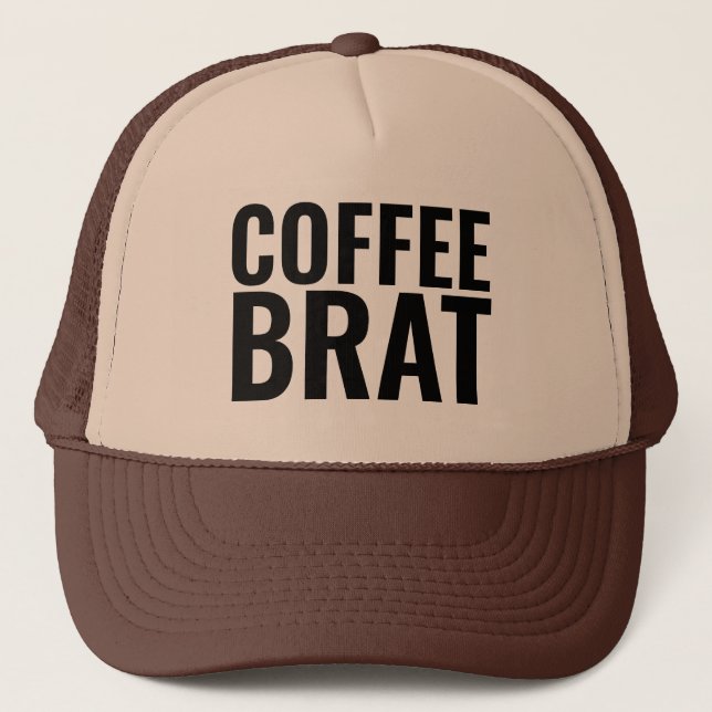 COFFEE BRAT BONÉ HAT (Frente)