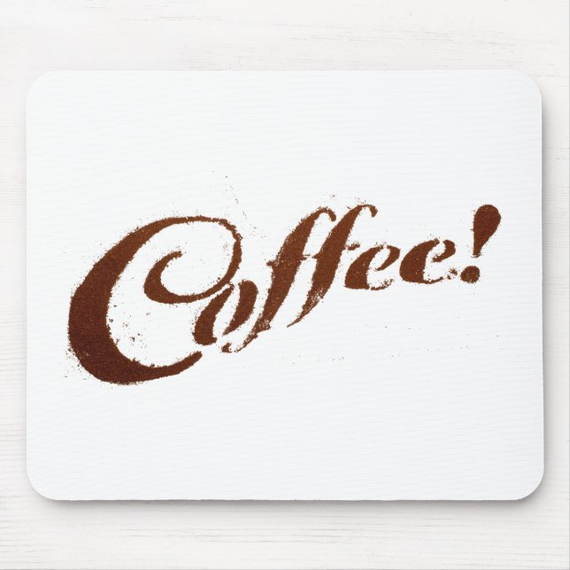 Coffee Grounds Coffee - Mousepad (Frente)