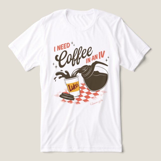 Coffee IV Cote de Gilmore Girls Luke (Design frontal)