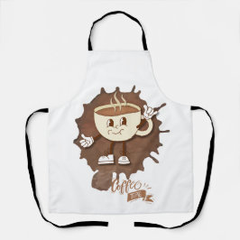 **Coffee Time – Cute Smiling Cup Steam 