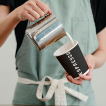 Coffeshop profissional Espresso Black & White