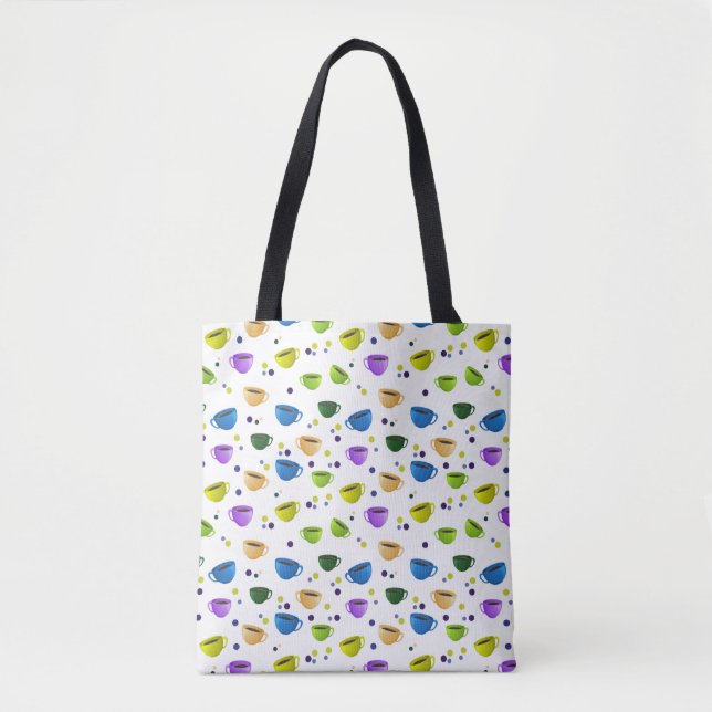 COFFFÊS E BOLINHAS TOTE BAG (Frente)