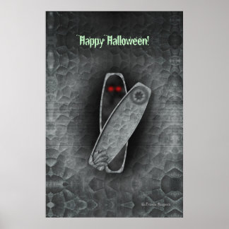 Coffin - Poster Halloween