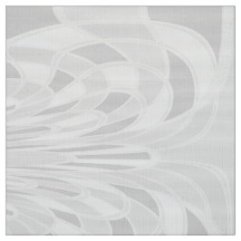 Cogumelo, abstrato - branco - tecido