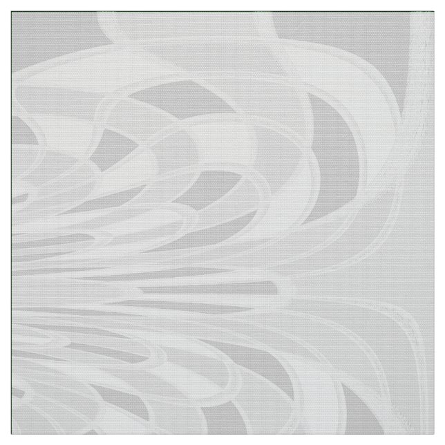 Cogumelo, abstrato - branco - tecido (Modelo)