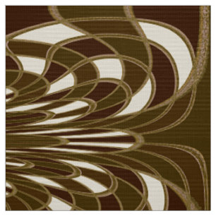 Cogumelo, abstrato - Brown - tecido