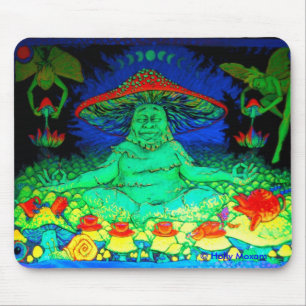 Cogumelo Buddah Mousepad