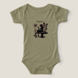 Cogumelo e Flor, de Fada Fácil, Preto e Rosa