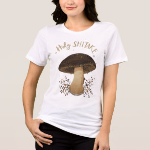 Cogumelo Shiitake Sagrado Trocadilho Divertido