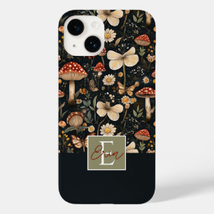 Cogumelos e Flores com nome